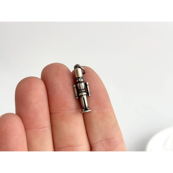 JAMES AVERY RARE Retired Christmas Nutcracker Figural Vintage Pendant | Charm - Picture 9 of 9